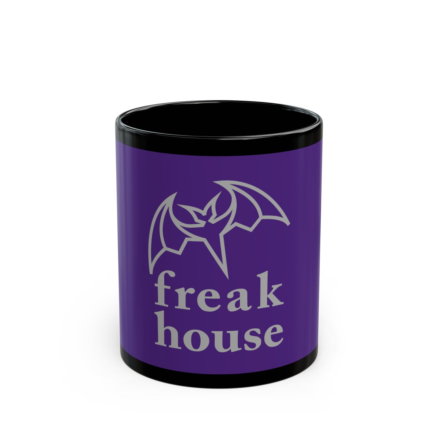 Freak House Black and Purple Mug