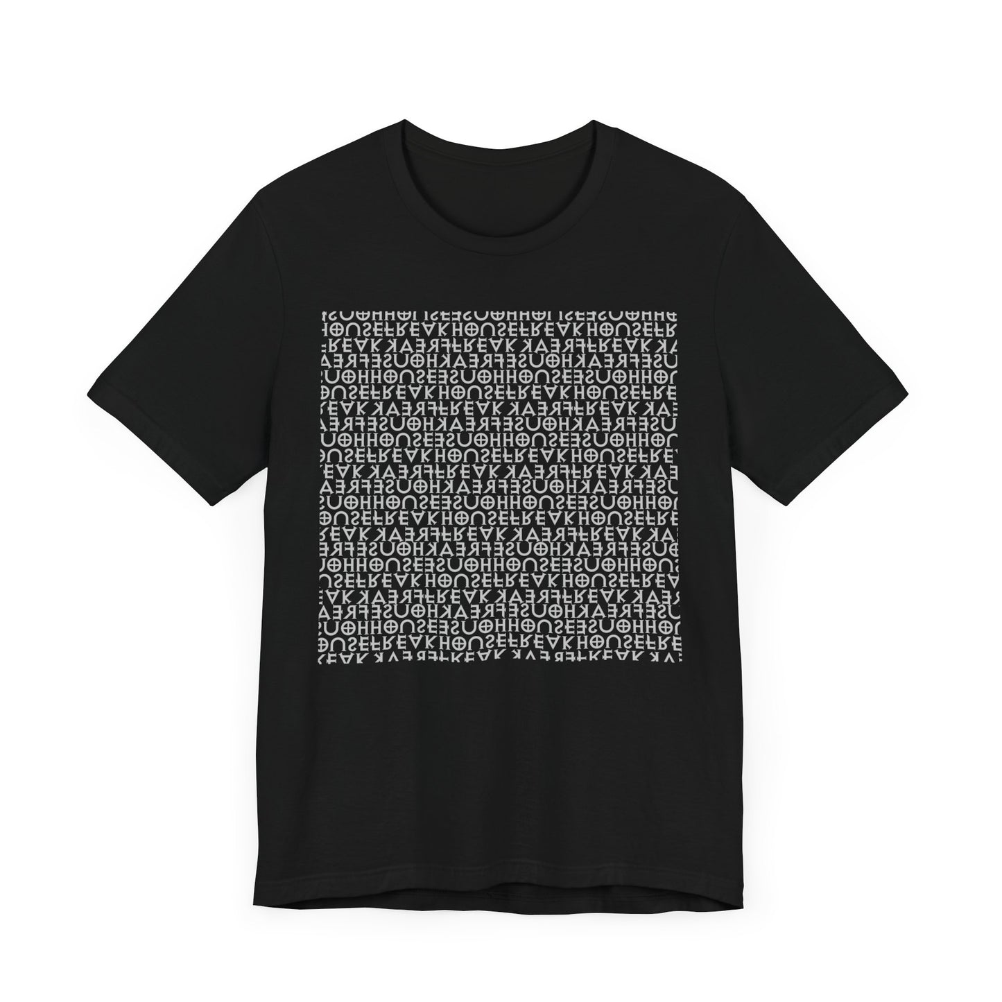 Freak House Hall of Mirrors Unisex Jersey Short Sleeve Tee, Cotton