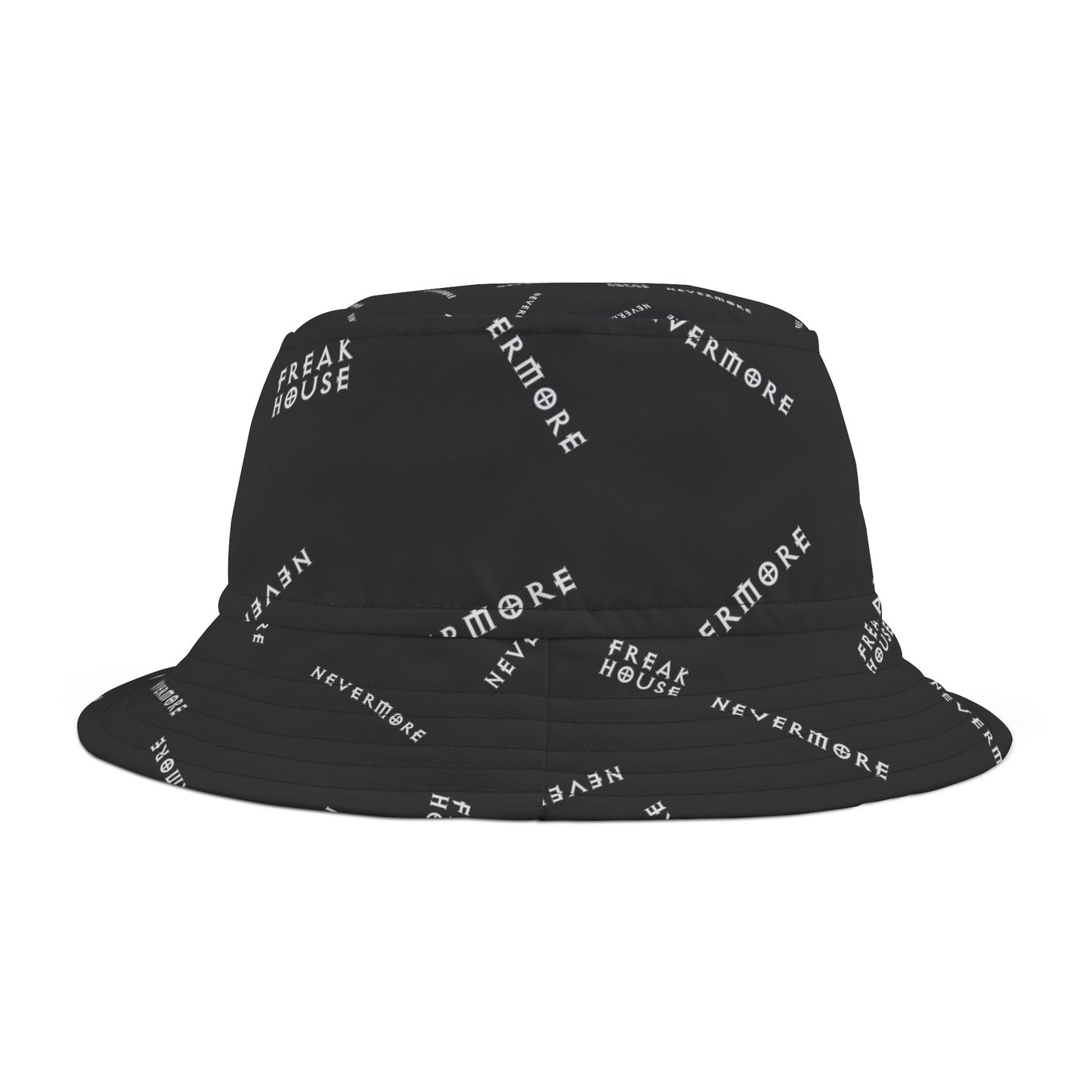 Freak House Nevermore Bucket Hat, Black