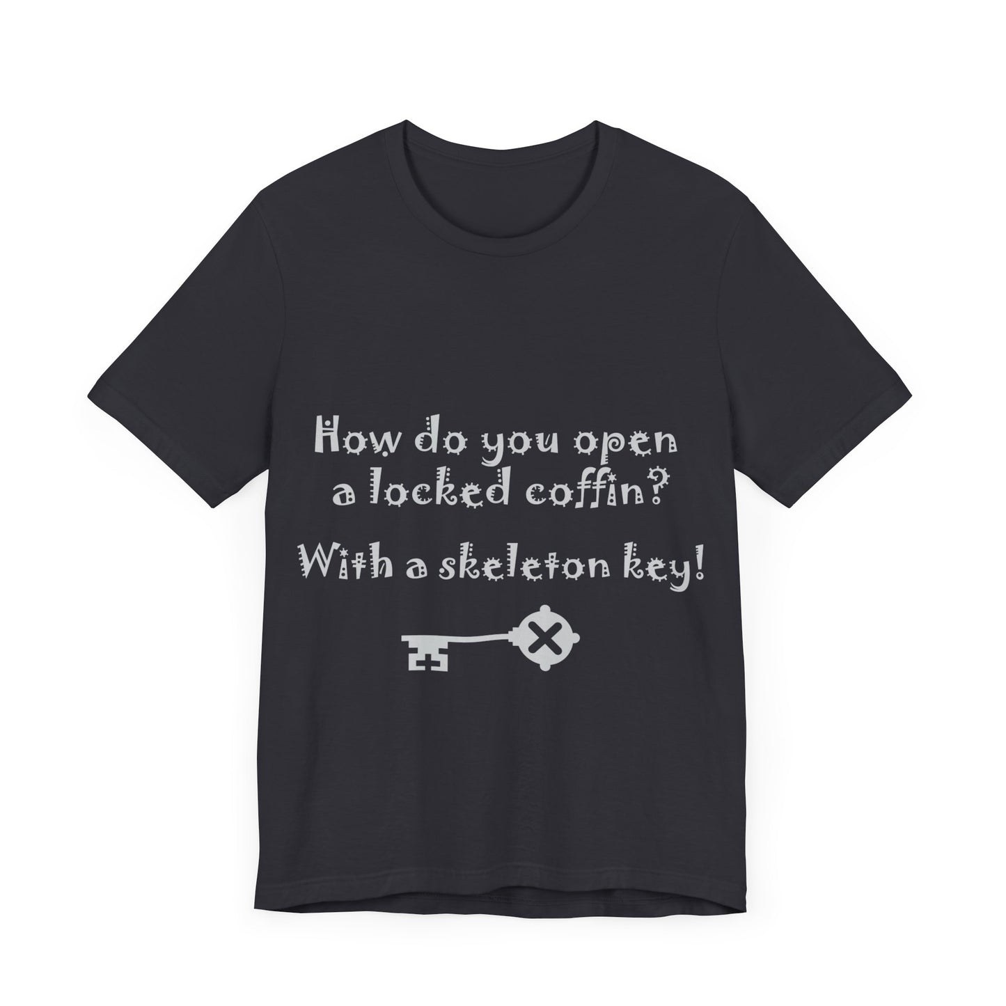 Freak House Skeleton Key Unisex Jersey Short Sleeve Tee, Cotton