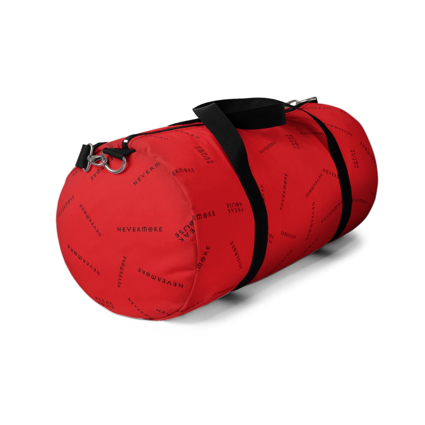 Freak House Nevermore Duffel Bag, Red