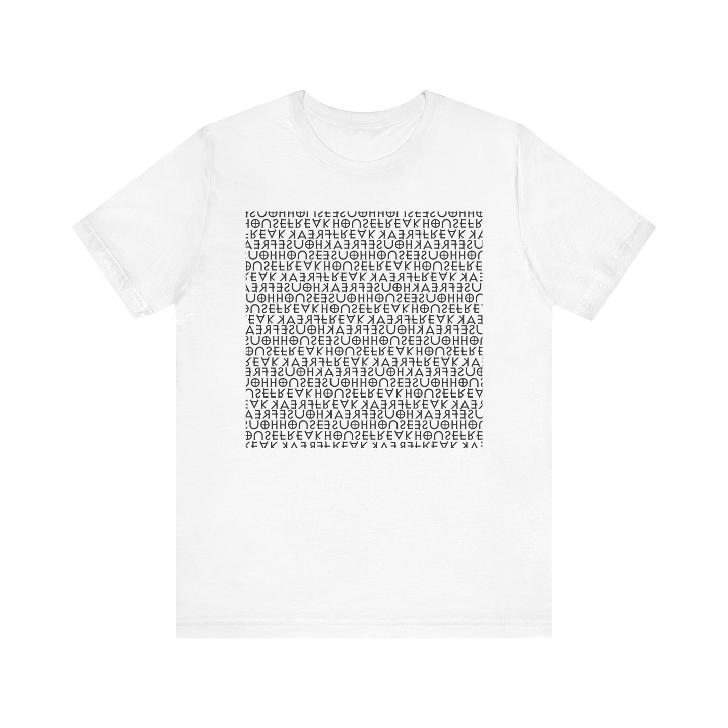 Freak House Hall of Mirrors Unisex Jersey Short Sleeve Tee, Cotton