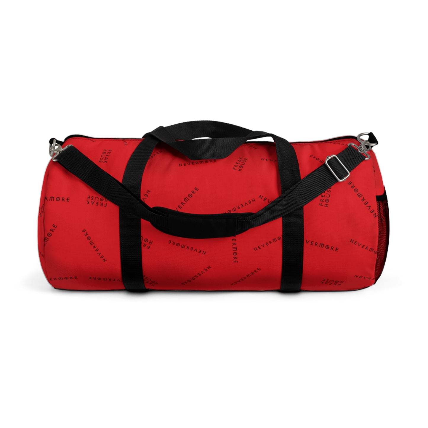 Freak House Nevermore Duffel Bag, Red
