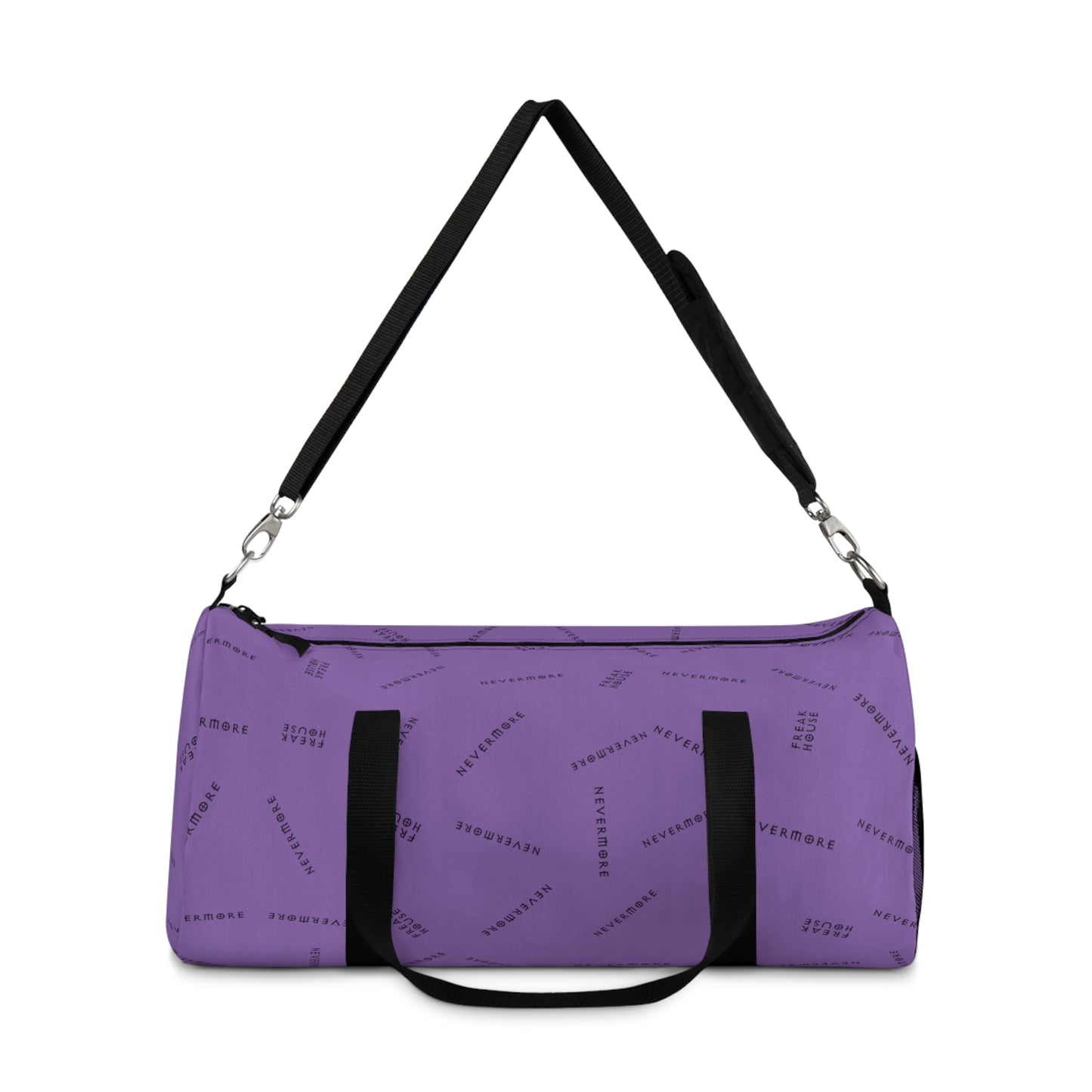 Freak House Nevermore Duffel Bag, Purple