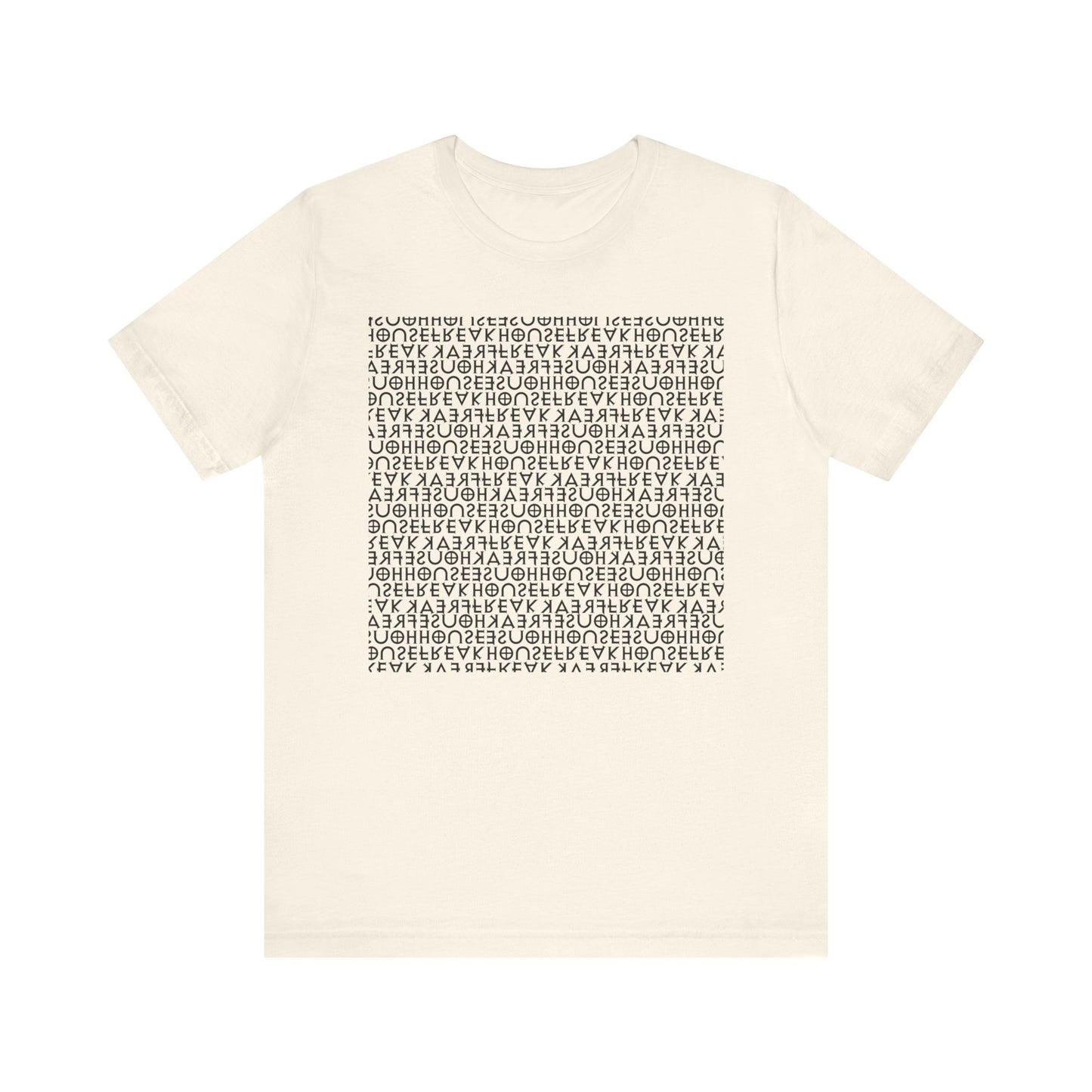 Freak House Hall of Mirrors Unisex Jersey Short Sleeve Tee, Cotton