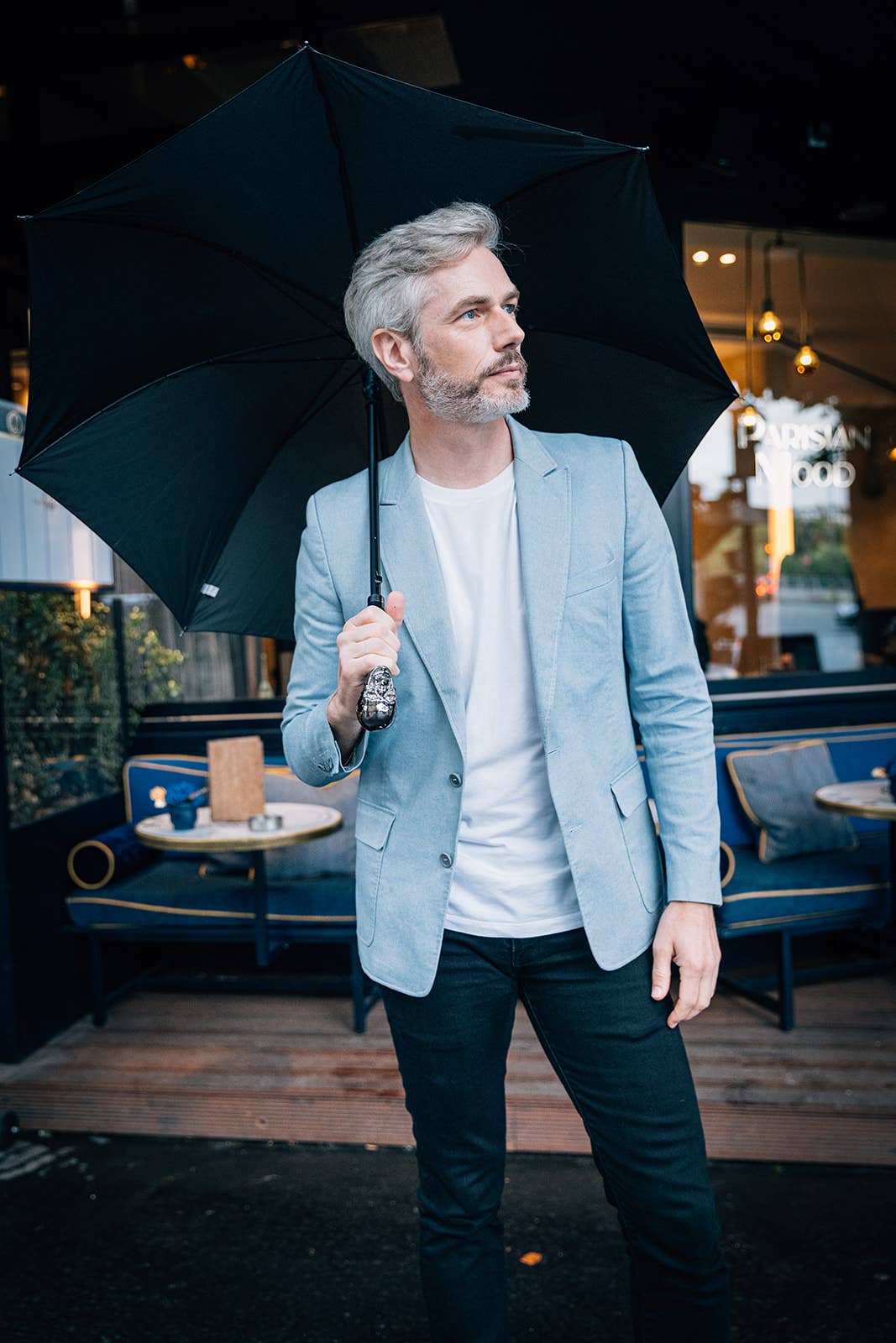 Skull Men's Cane Umbrella
