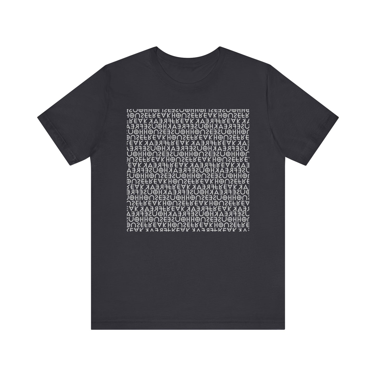 Freak House Hall of Mirrors Unisex Jersey Short Sleeve Tee, Cotton