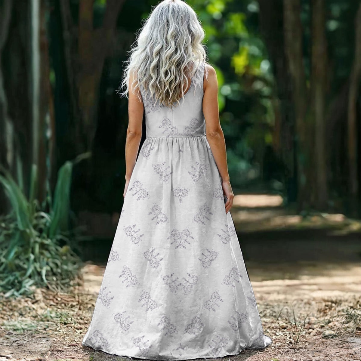 Spiked Butter Women’s Sleeveless Maxi Dress