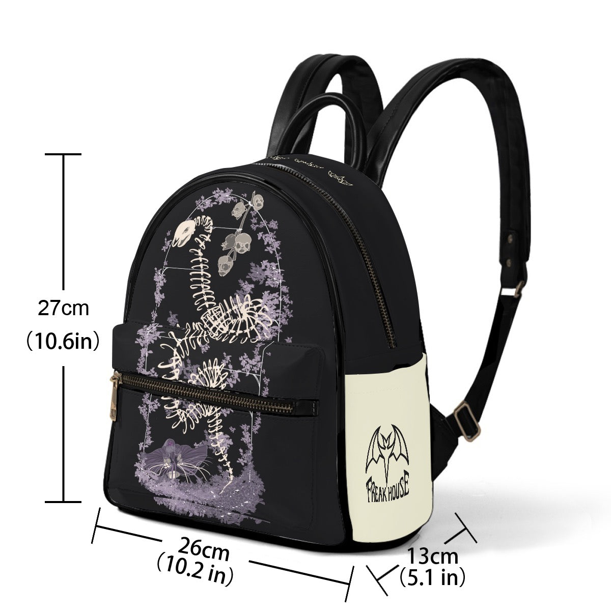 Lilac Garden Small Size Backpack