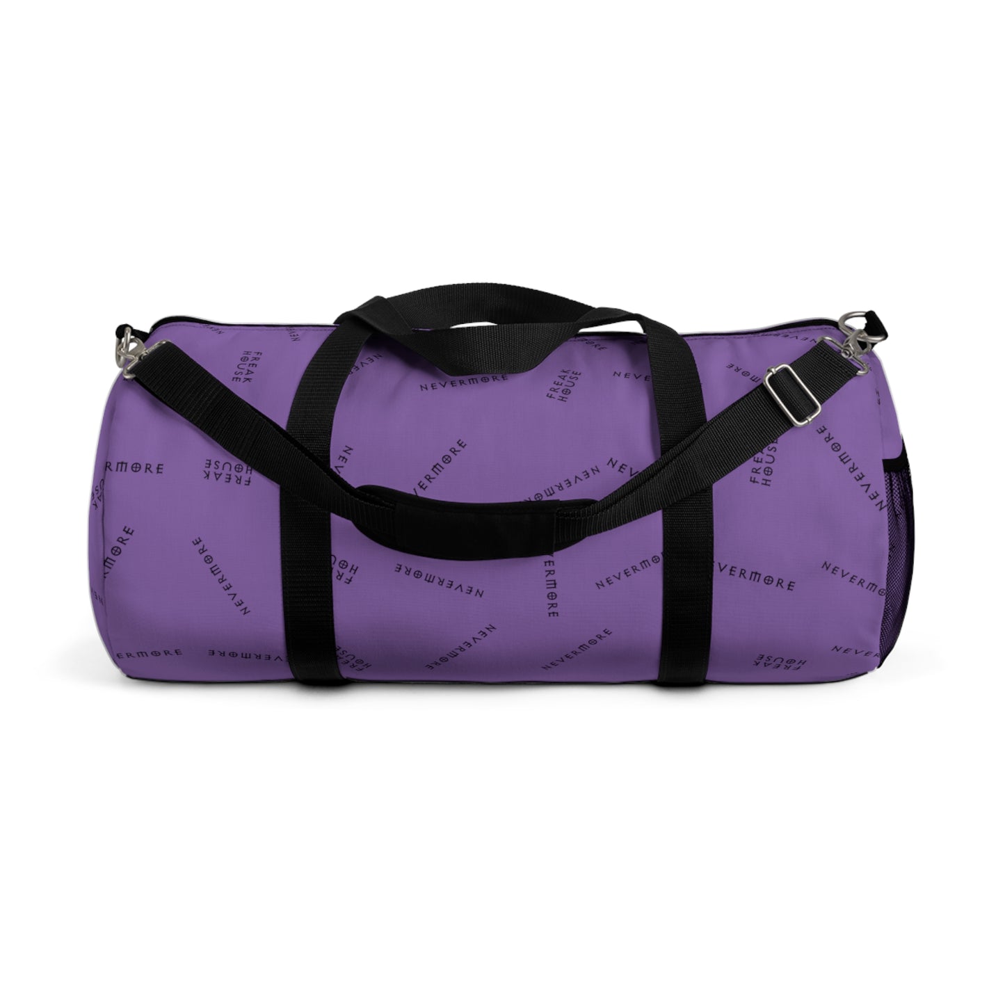 Freak House Nevermore Duffel Bag, Purple