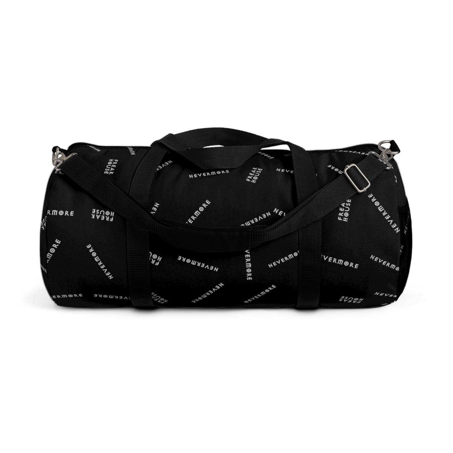 Freak House Nevermore Duffel Bag, Black