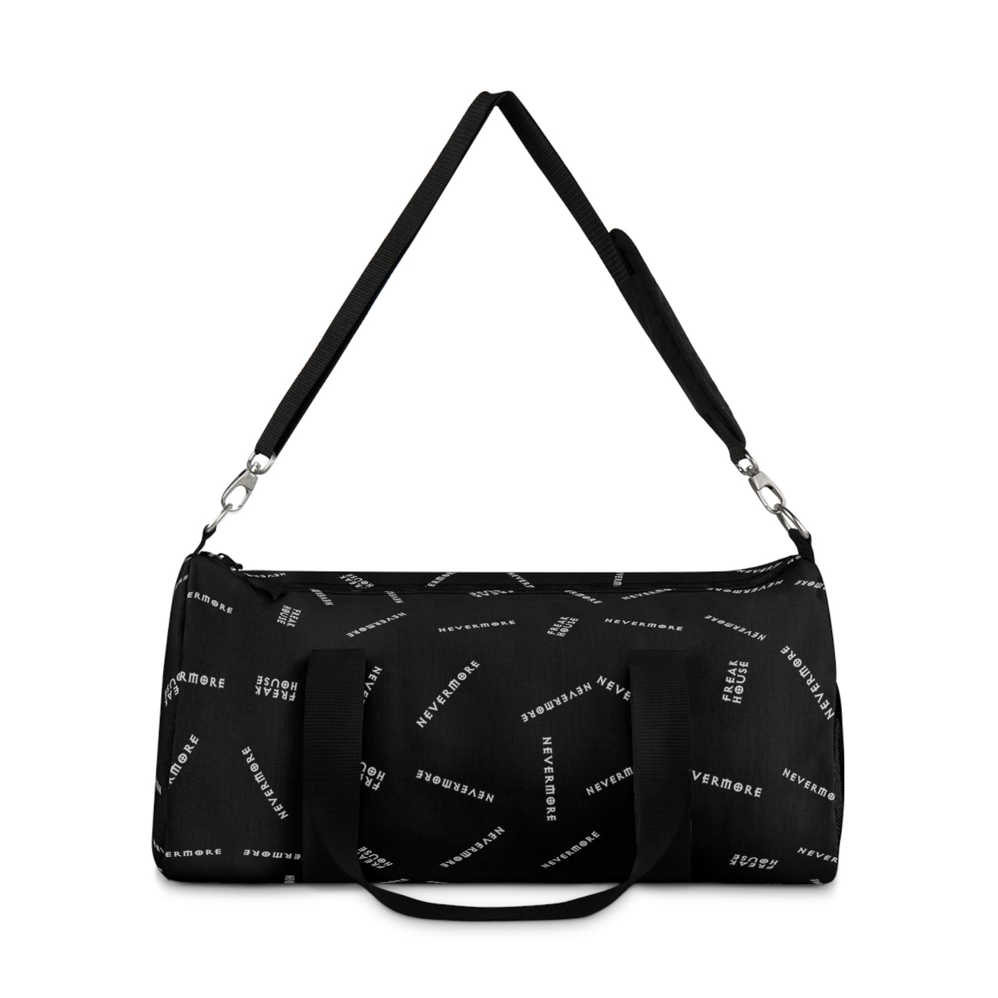 Freak House Nevermore Duffel Bag, Black