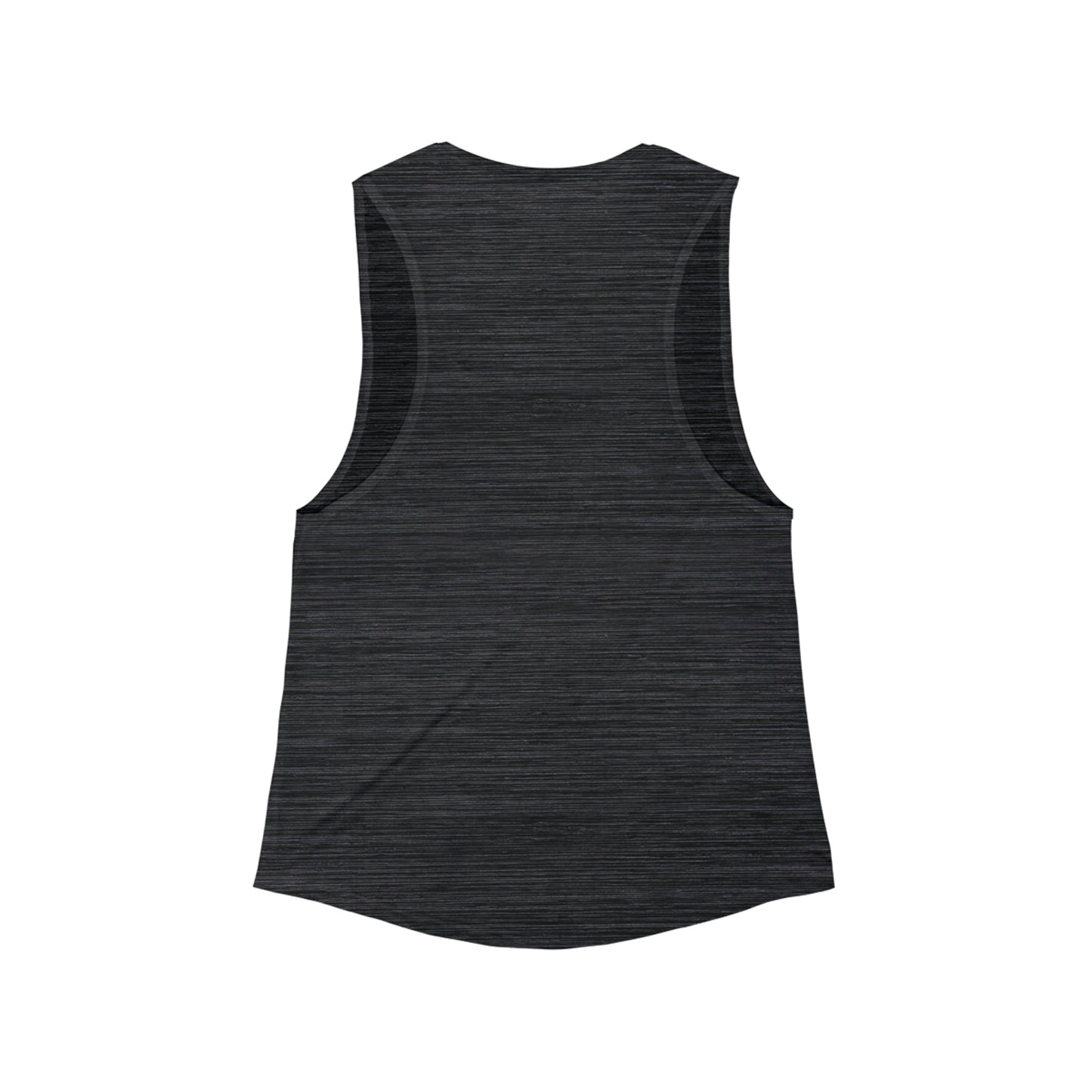 Freak House Signature Bat Logo Women's Flowy Scoop Muscle Tank, Poly Blend