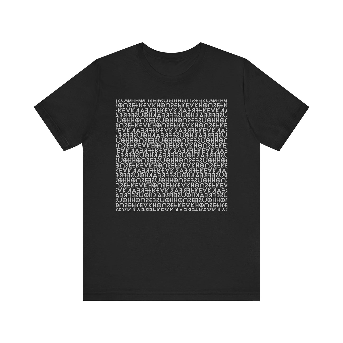 Freak House Hall of Mirrors Unisex Jersey Short Sleeve Tee, Cotton