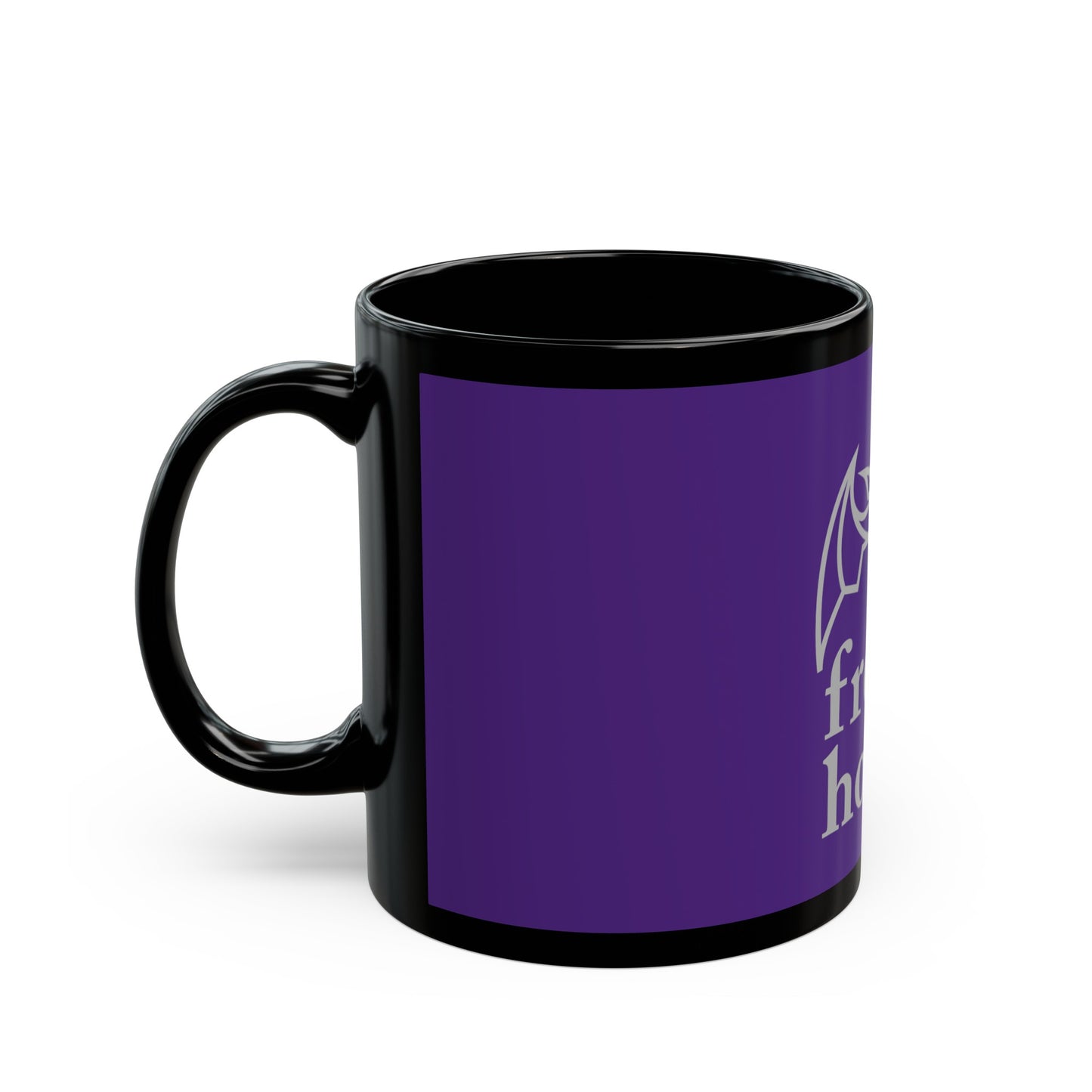 Freak House Black and Purple Mug
