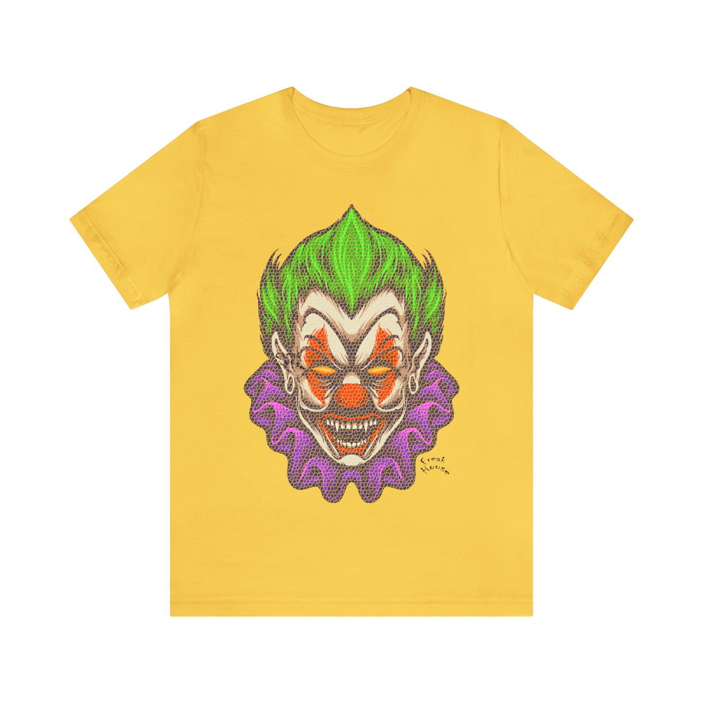 Evil Clown Unisex Jersey Short Sleeve Tee