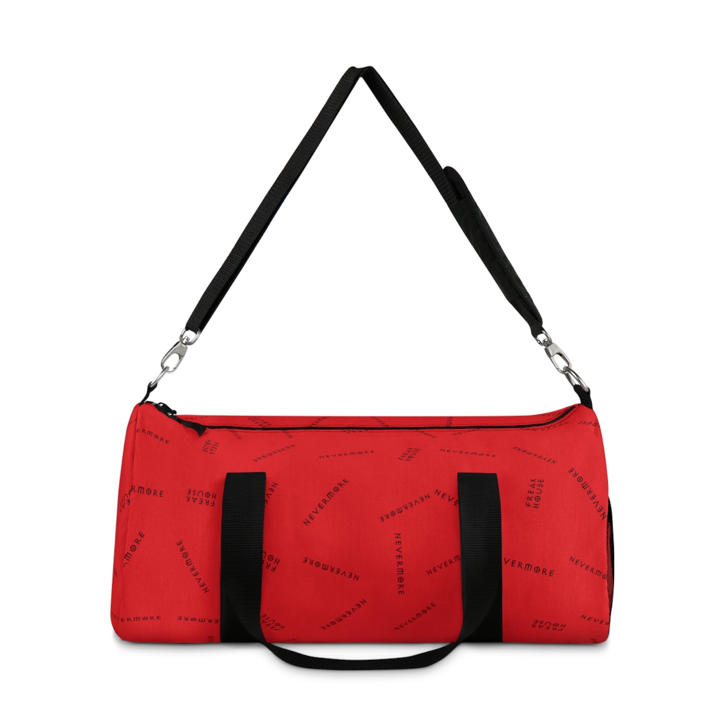 Freak House Nevermore Duffel Bag, Red