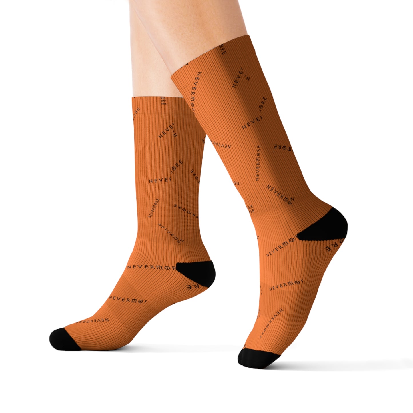 Freak House Nevermore Socks, Orange