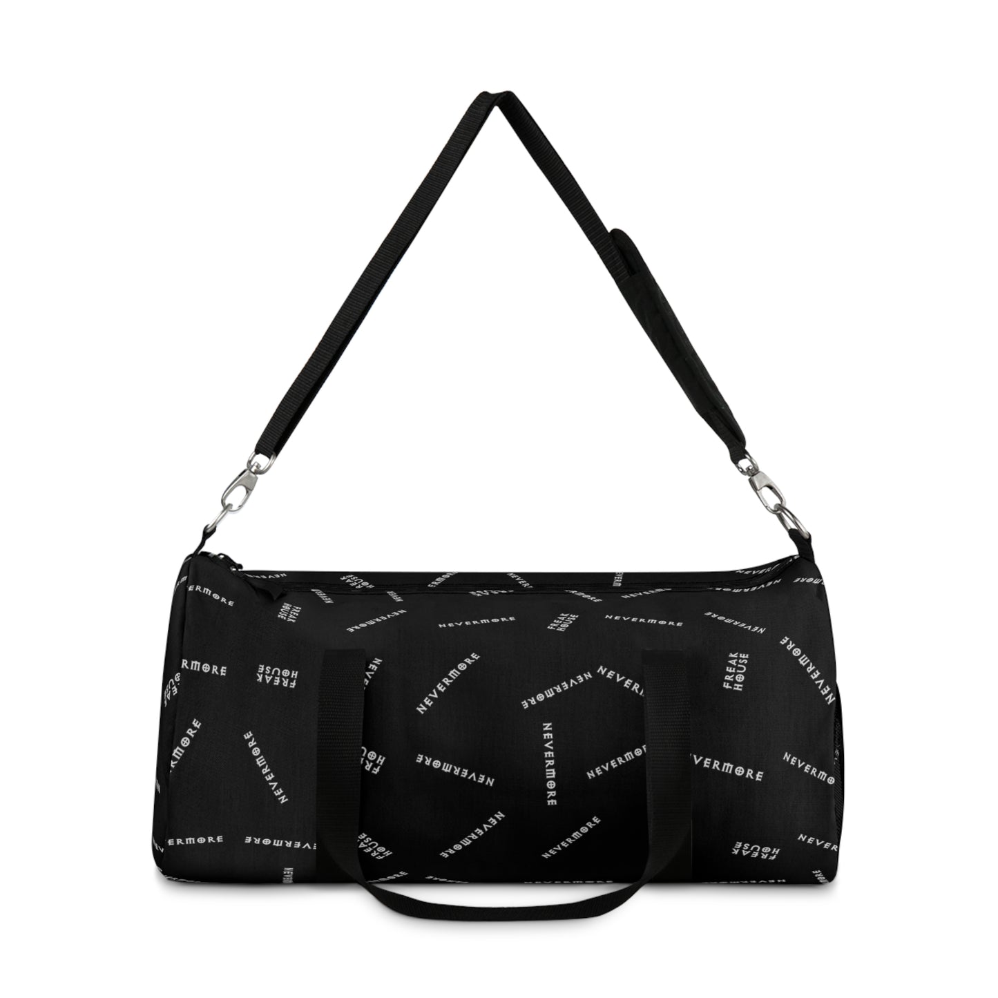 Freak House Nevermore Duffel Bag, Black