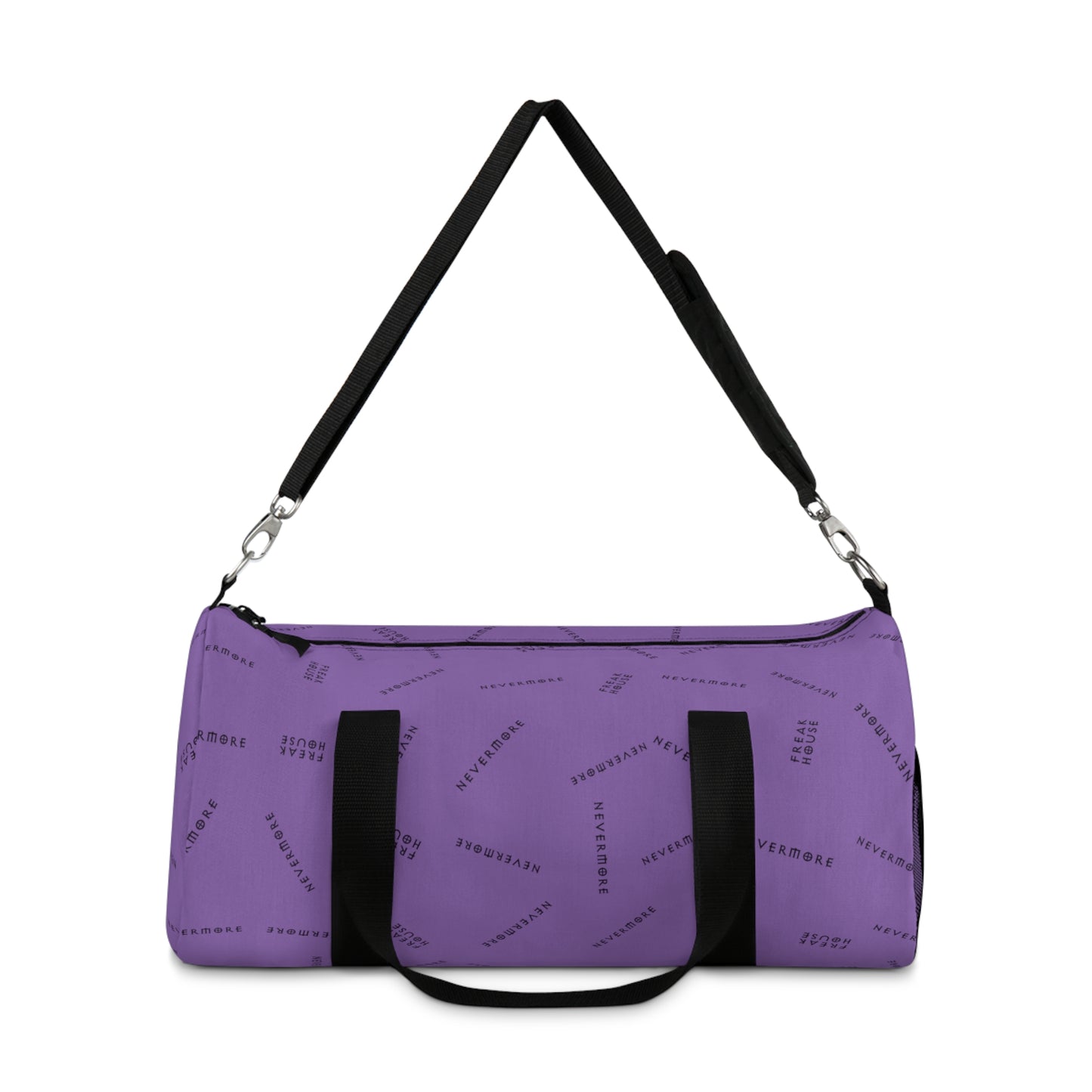 Freak House Nevermore Duffel Bag, Purple