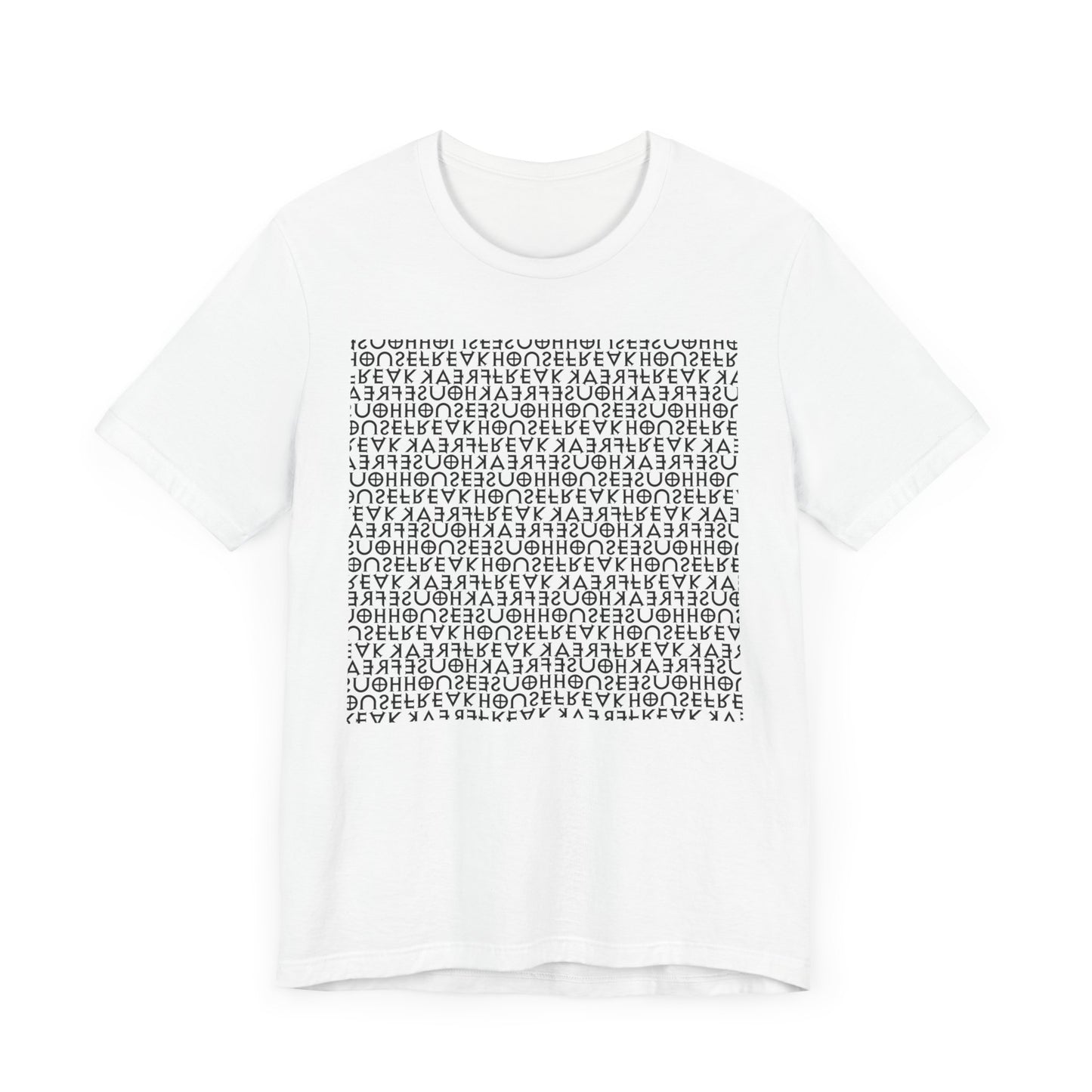 Freak House Hall of Mirrors Unisex Jersey Short Sleeve Tee, Cotton