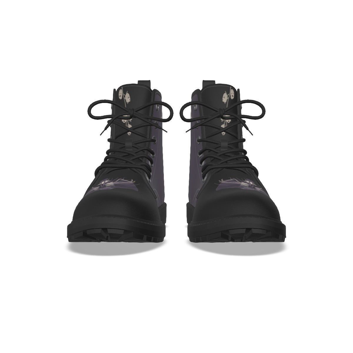 Haunted Garden Women's Martin Short Boots With Black Bottom