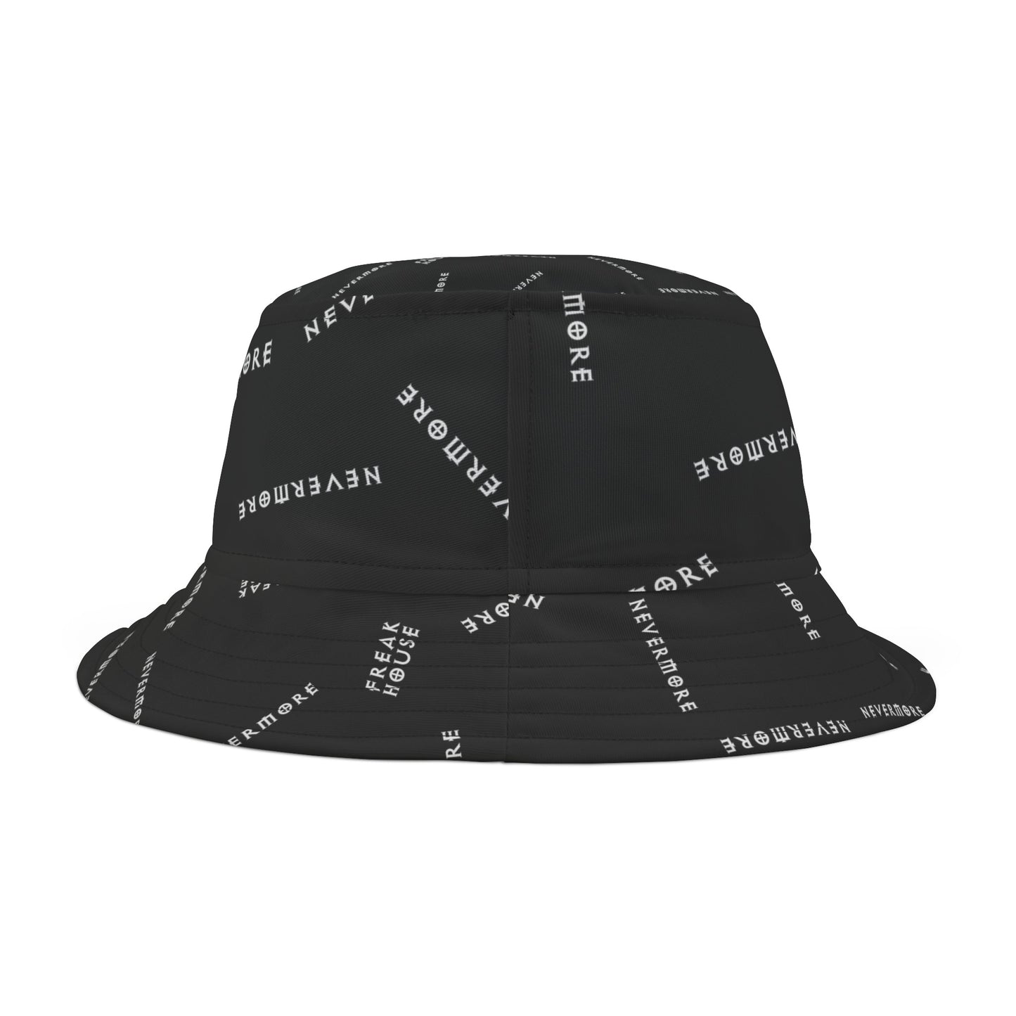 Freak House Nevermore Bucket Hat, Black