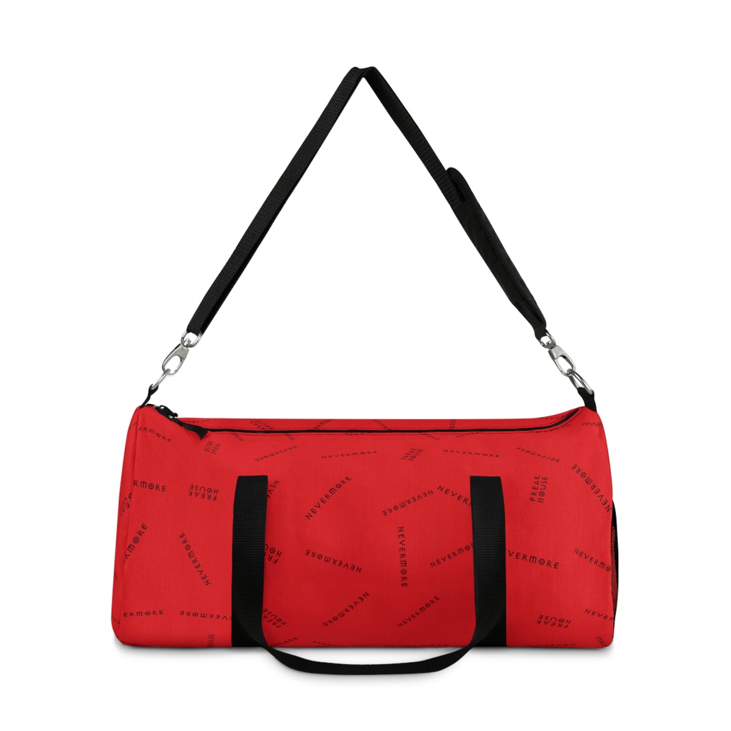Freak House Nevermore Duffel Bag, Red