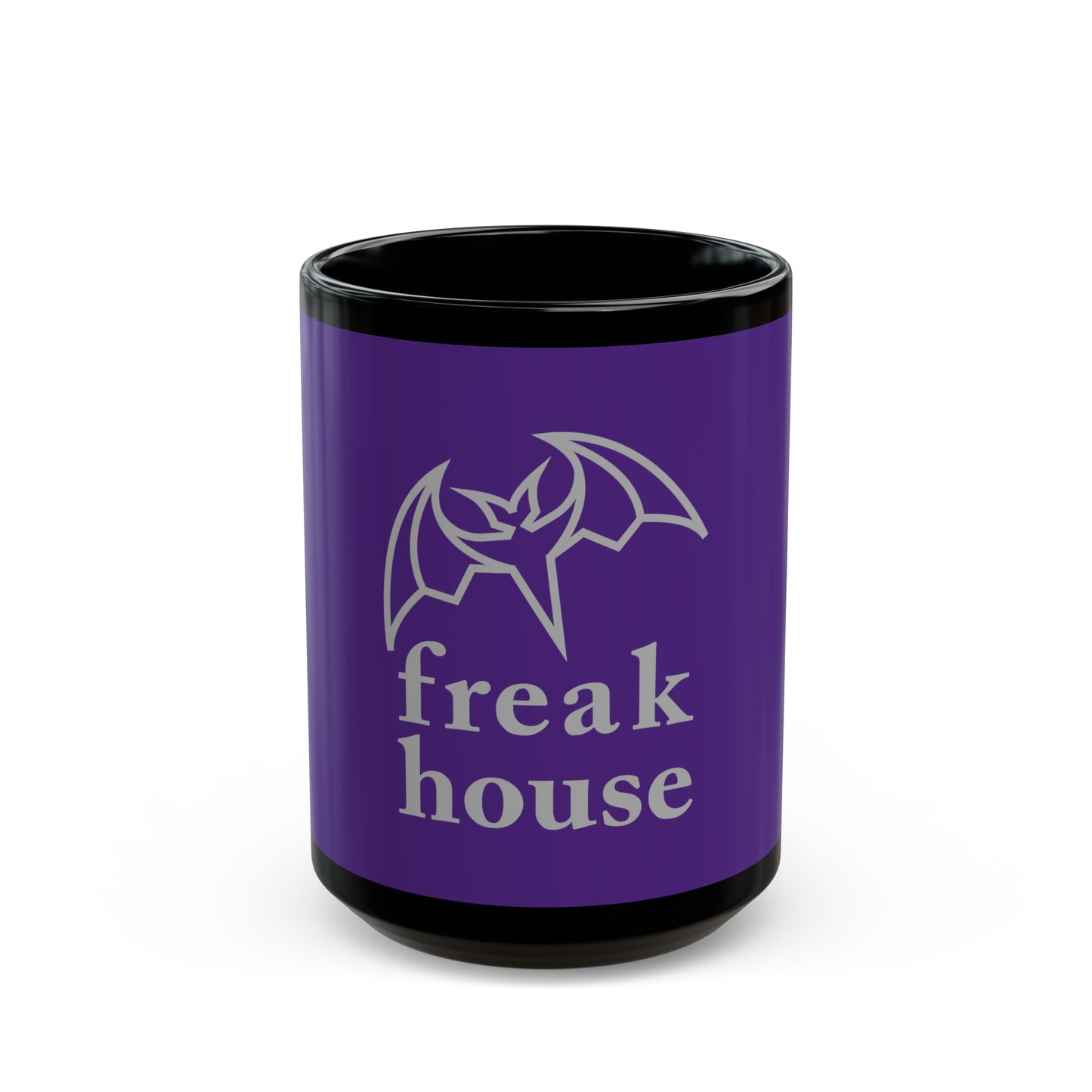 Freak House Black and Purple Mug