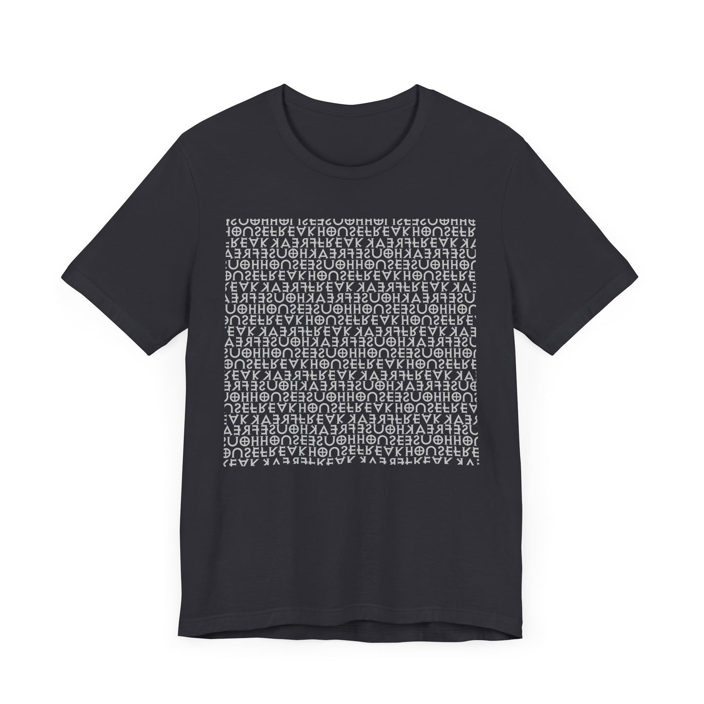 Freak House Hall of Mirrors Unisex Jersey Short Sleeve Tee, Cotton
