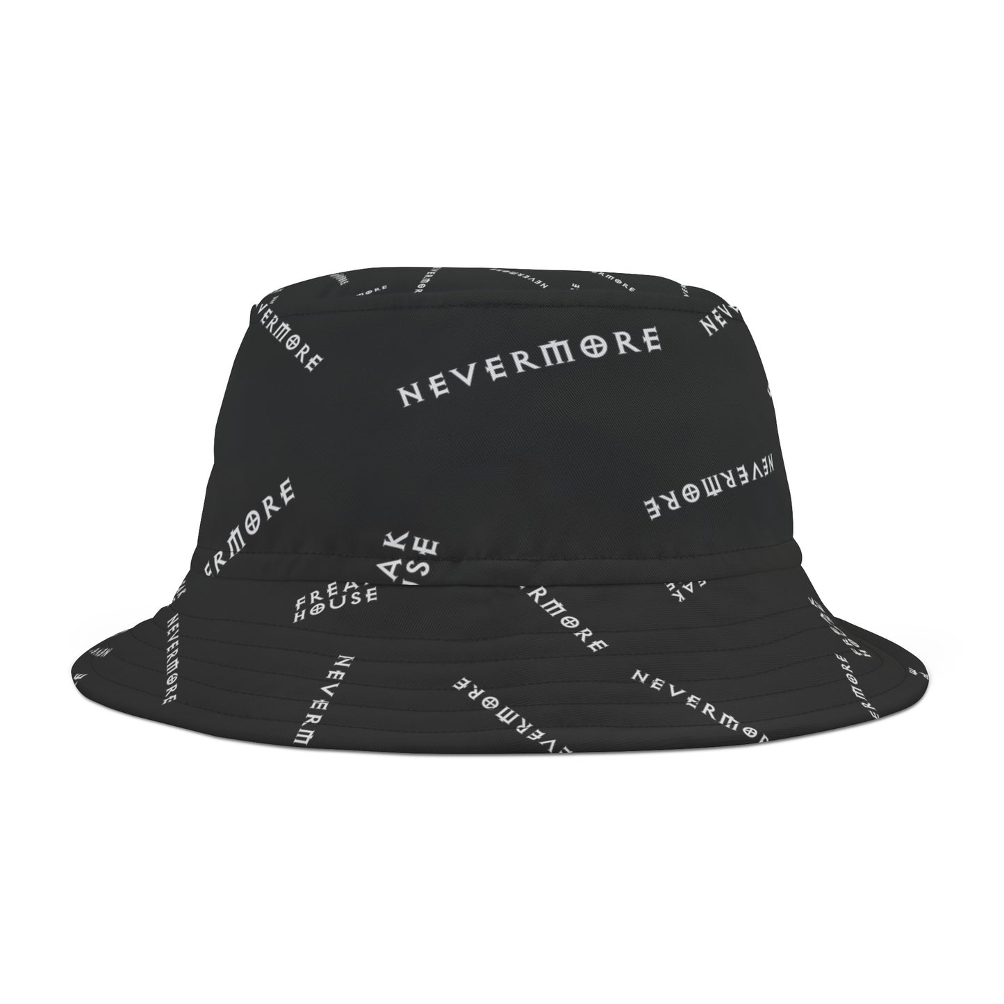 Freak House Nevermore Bucket Hat, Black