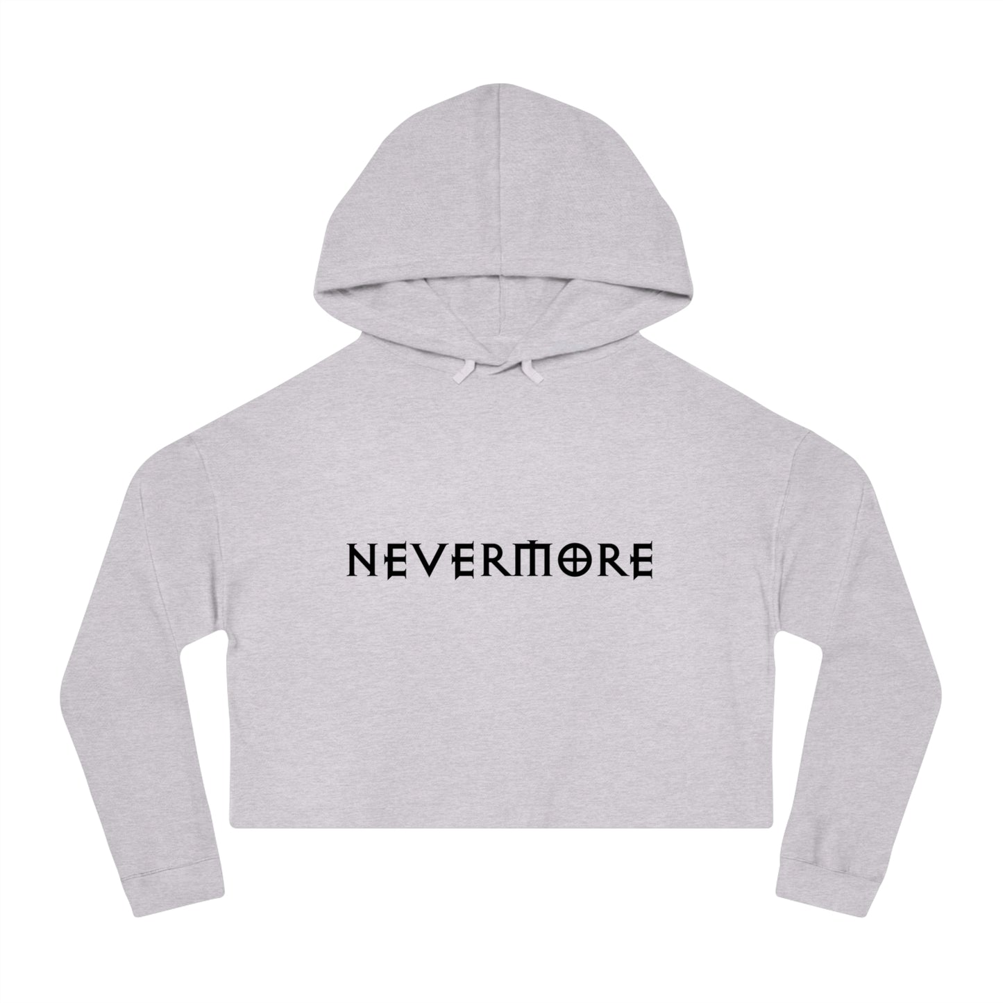 Freak House Nevermore Women’s Cropped Hooded Sweatshirt