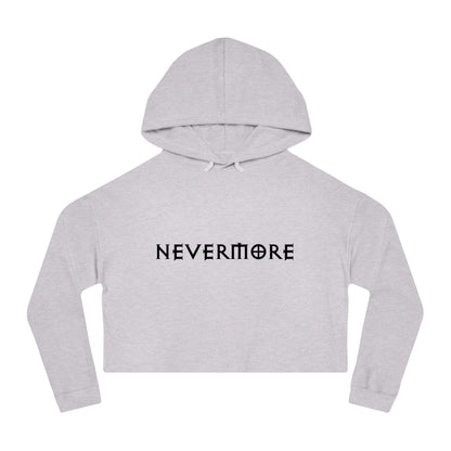 Freak House Nevermore Women’s Cropped Hooded Sweatshirt