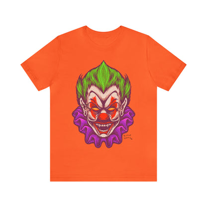 Evil Clown Unisex Jersey Short Sleeve Tee