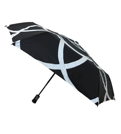 Black Flower Umbrella