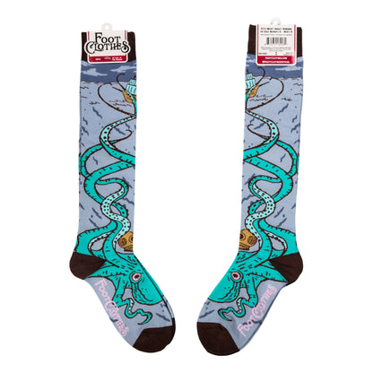 Attack of the Kraken Knee High Socks