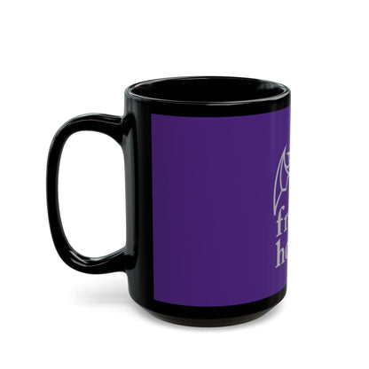 Freak House Black and Purple Mug