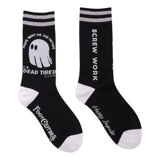 Dead Tired Crew Socks