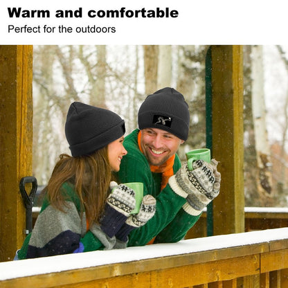 You Snake Knit Caps for Cold Weather