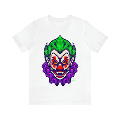 Evil Clown Unisex Jersey Short Sleeve Tee