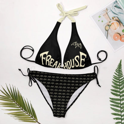 Freak House Two Piece Halter Swimsuit
