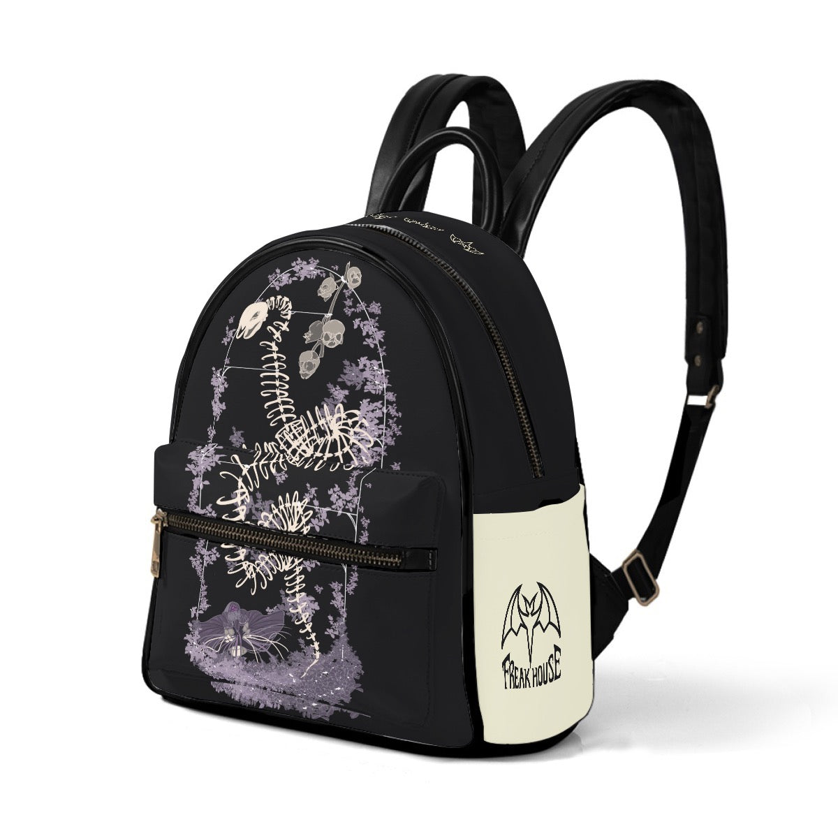 Lilac Garden Small Size Backpack