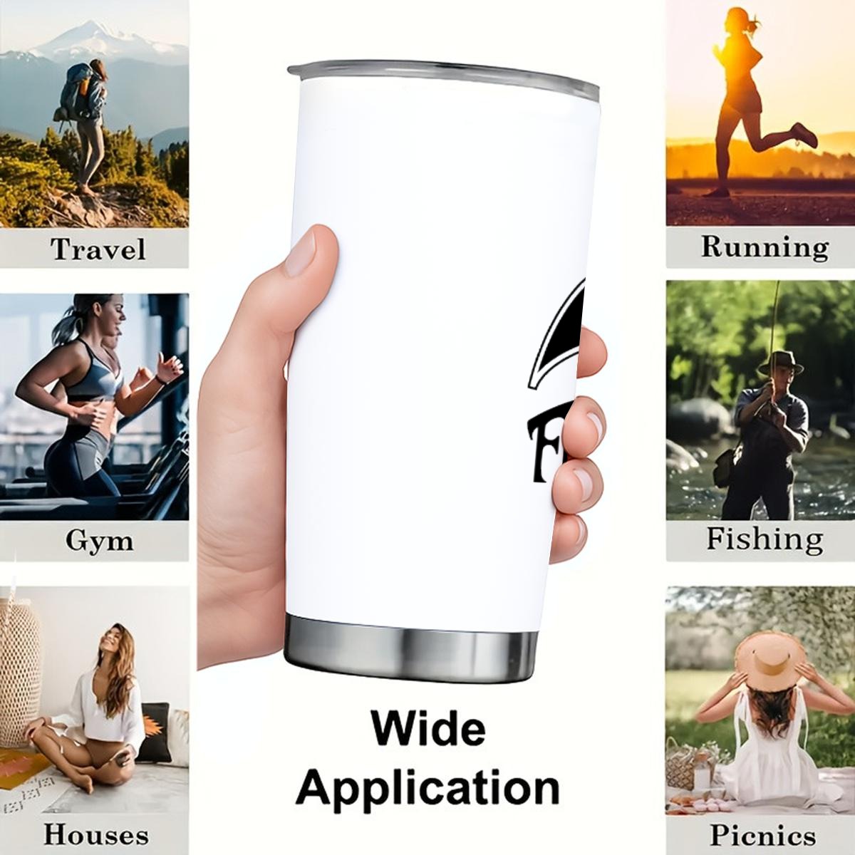 FH 20OZ Tumbler With Sliding Lid