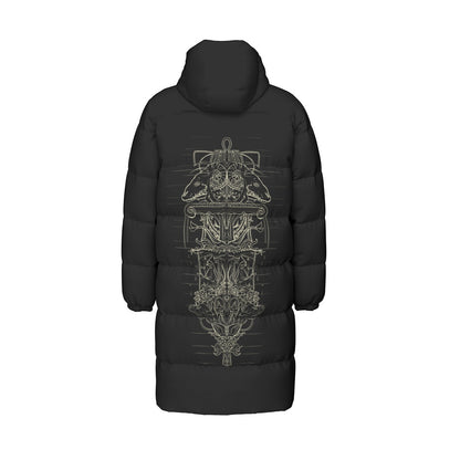 CoffHim Unisex Long Down Jacket