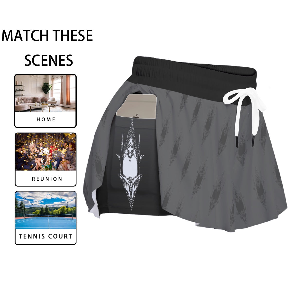 Cathedral Women's Sport Skorts With Pocket