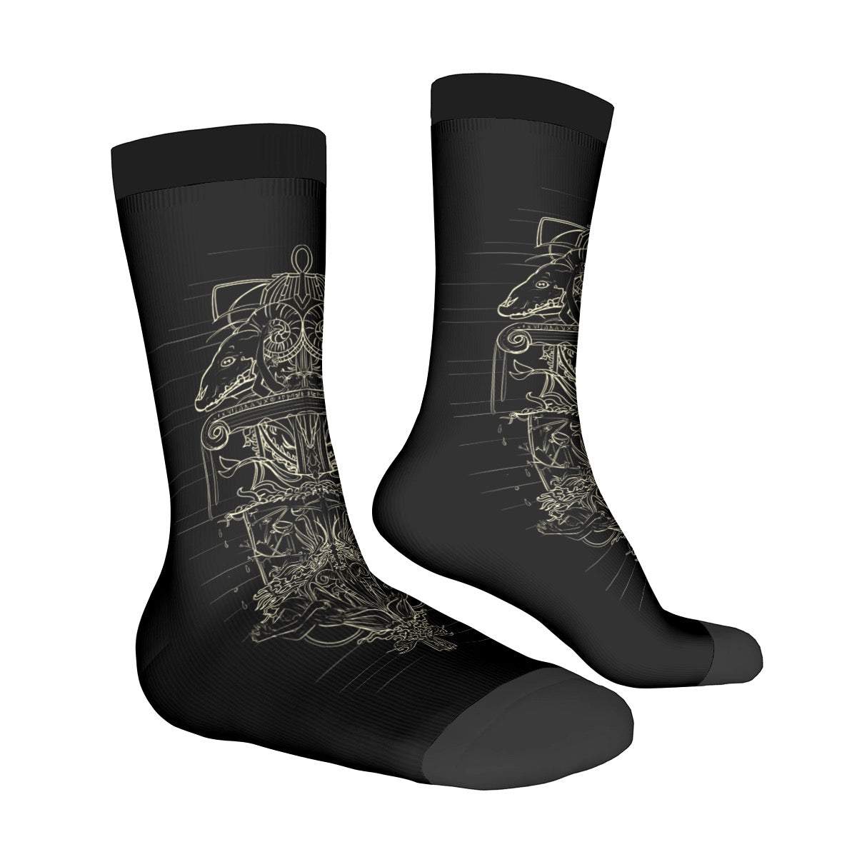 CoffHim Contrast Color Socks