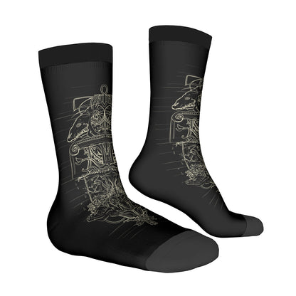CoffHim Contrast Color Socks
