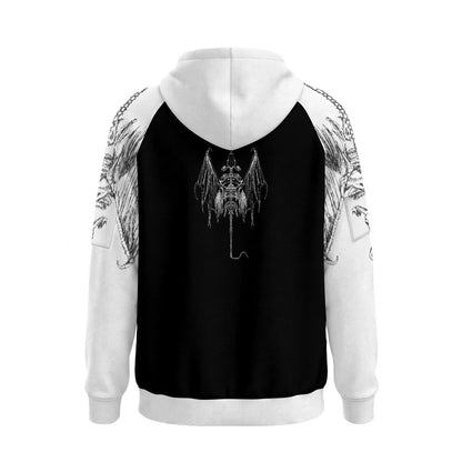 Dragon Men’s Fleece Half-Zip Hoodie With Arm Pockets