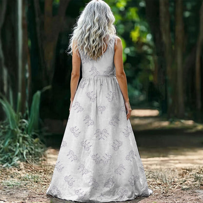 Spiked Butter Women’s Sleeveless Maxi Dress