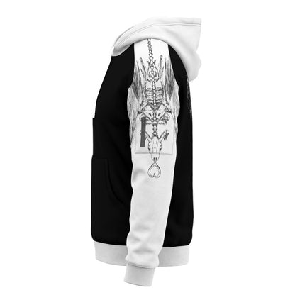 Dragon Men’s Fleece Half-Zip Hoodie With Arm Pockets